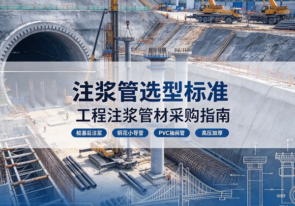 黄浦区注浆管选型标准
